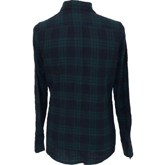 Harvey Faircloth Flannel Size Zip Button Down - Picture 7 of 12